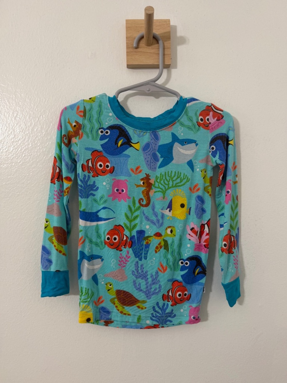 Little Sleepies Finding Nemo Pajama Top Long Sleeve Bamboo 2T